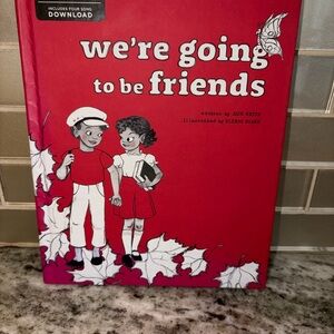 We’re Going to Be Friends - Red Kids Book